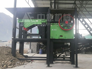 中意機械助力西藏建設(shè)，裝修垃圾處理設(shè)備安裝調(diào)試完成
